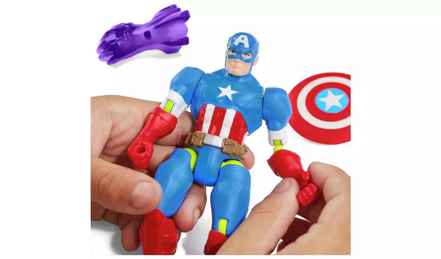 Mixmashers MarvelCaptain America Figure