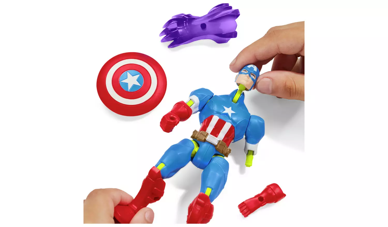 Mixmashers MarvelCaptain America Figure