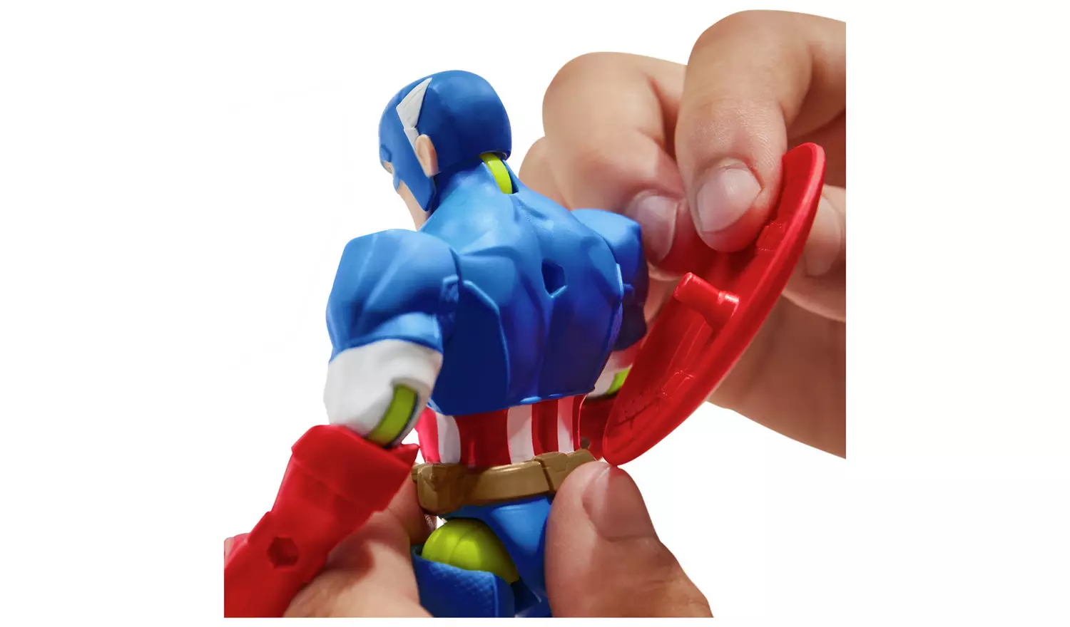 Mixmashers MarvelCaptain America Figure