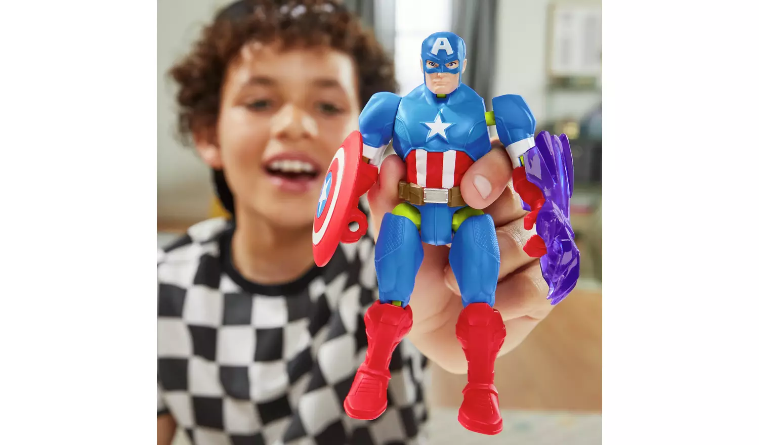 Mixmashers MarvelCaptain America Figure