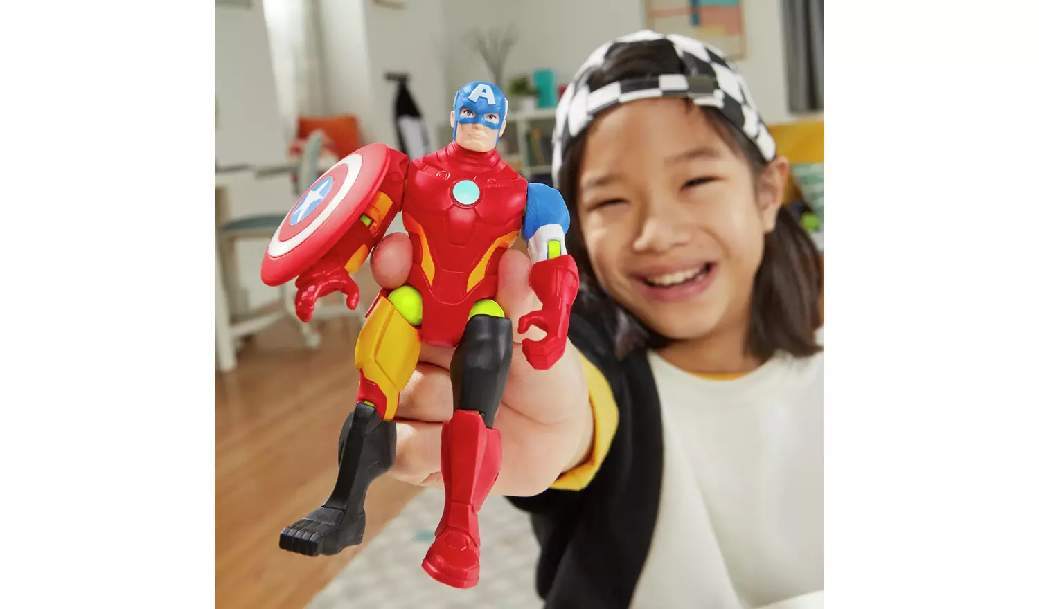 Mixmashers MarvelCaptain America Figure