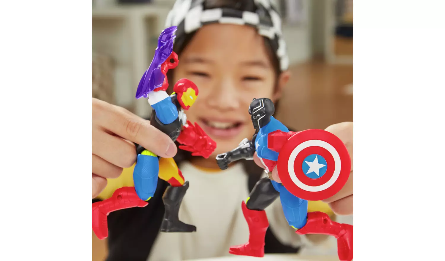 Mixmashers MarvelCaptain America Figure