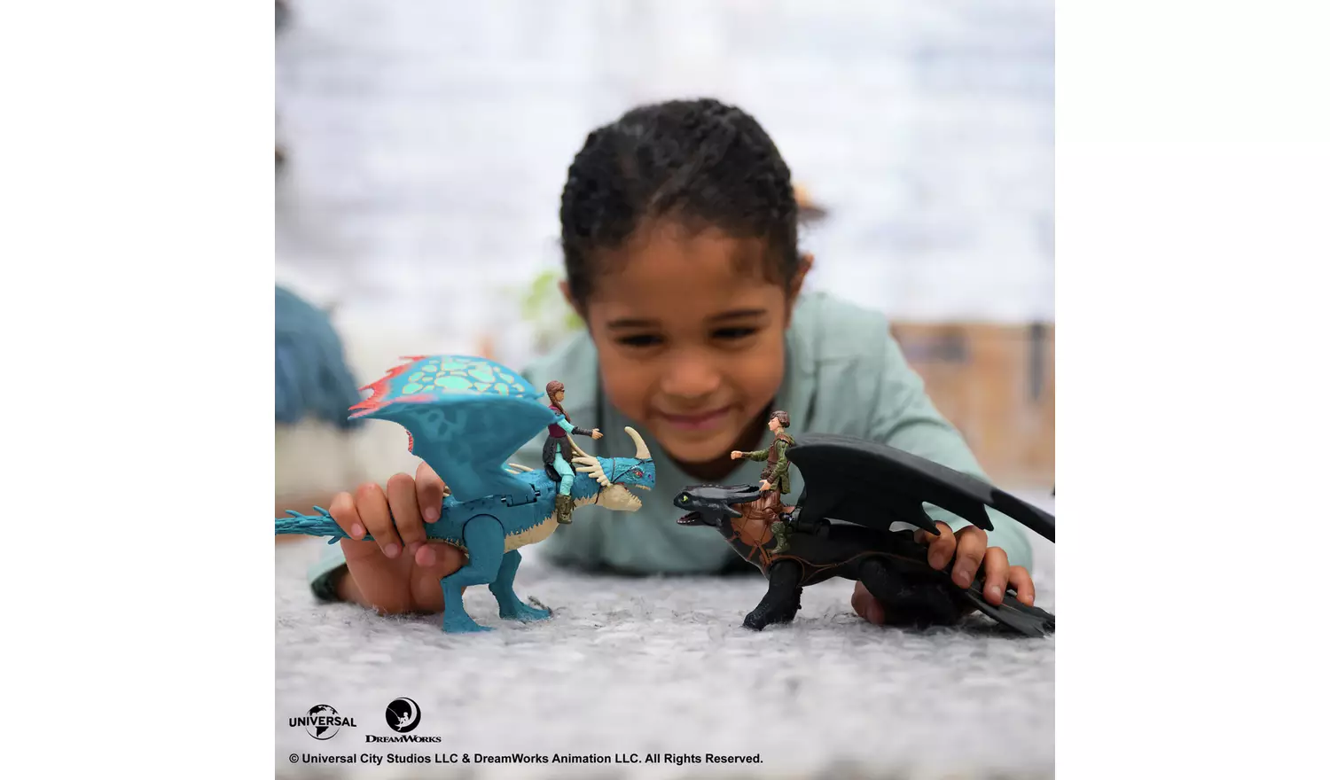 How To Train Your Dragon Deadly Nadder & Astrid Set