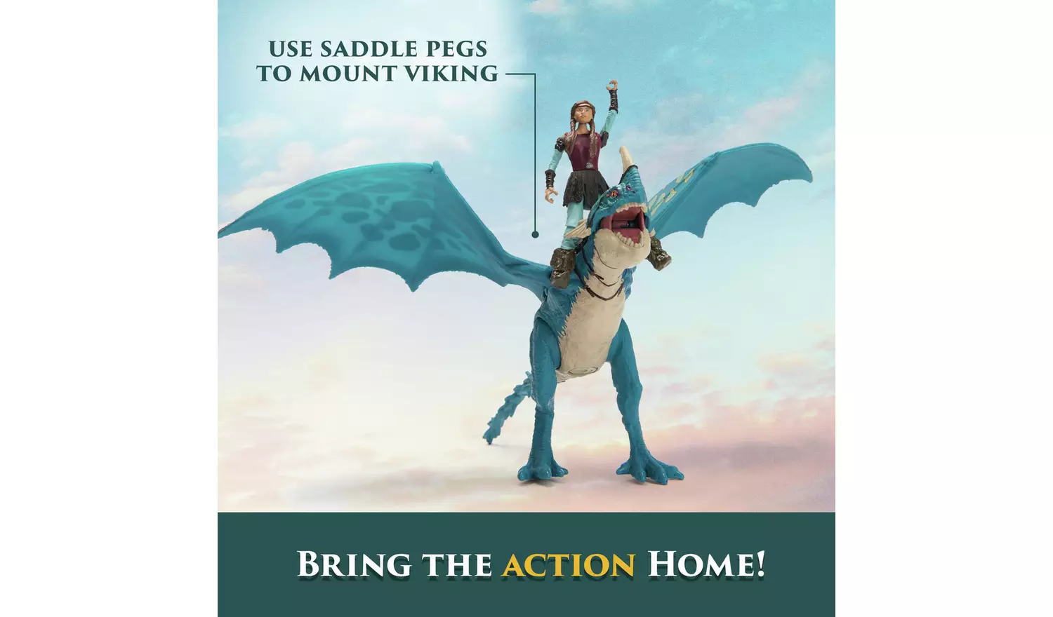 How To Train Your Dragon Deadly Nadder & Astrid Set