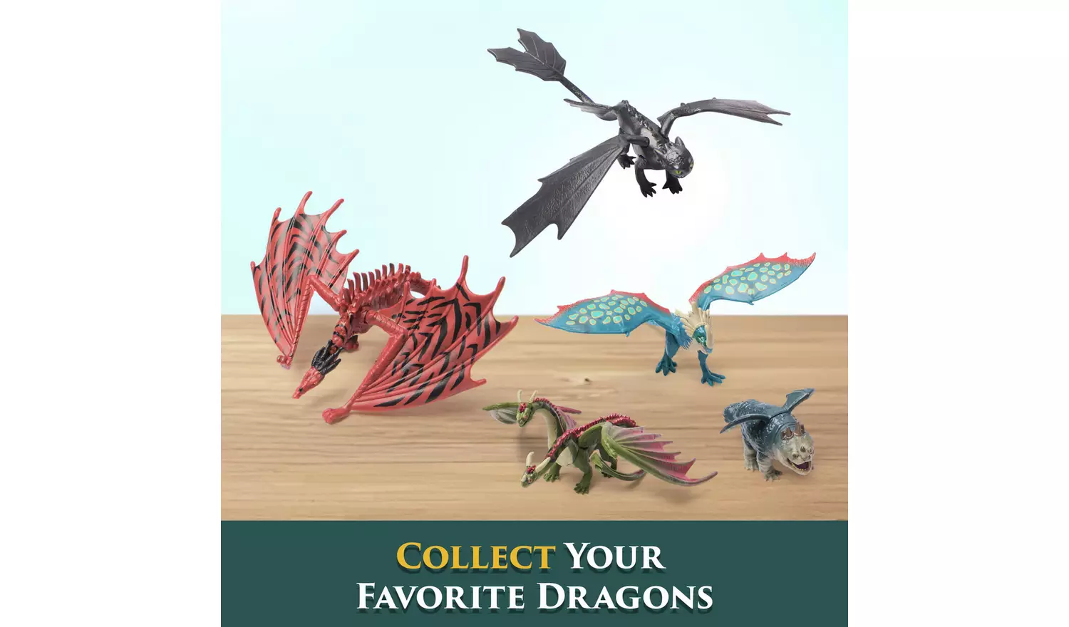 How To Train Your Dragon Book of Dragons Fig Gift Set