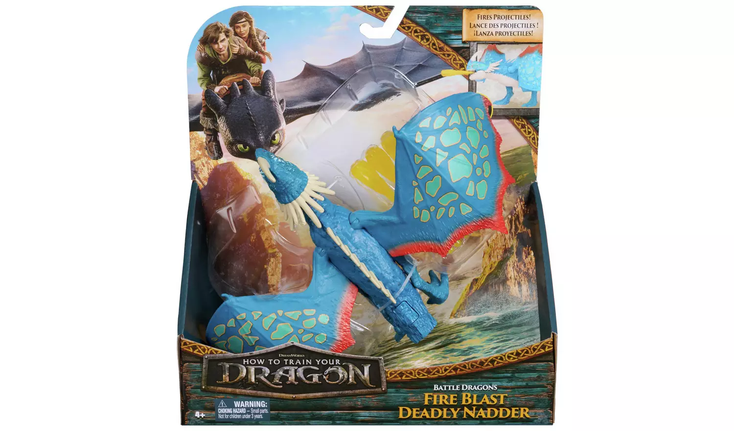 How To Train Your Dragon Fire Blast Deadly Nadder