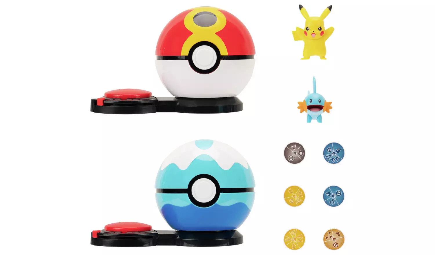 Pokémon Surprise Attack Game - Pikachu and Mudkip