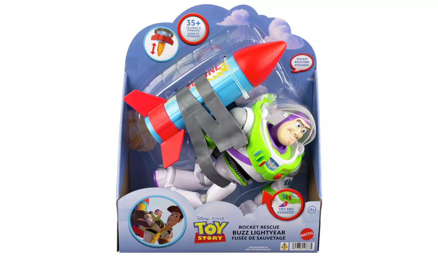 Disney & Pixar Toy Story Rocket Rescue Buzz Lightyear Figure