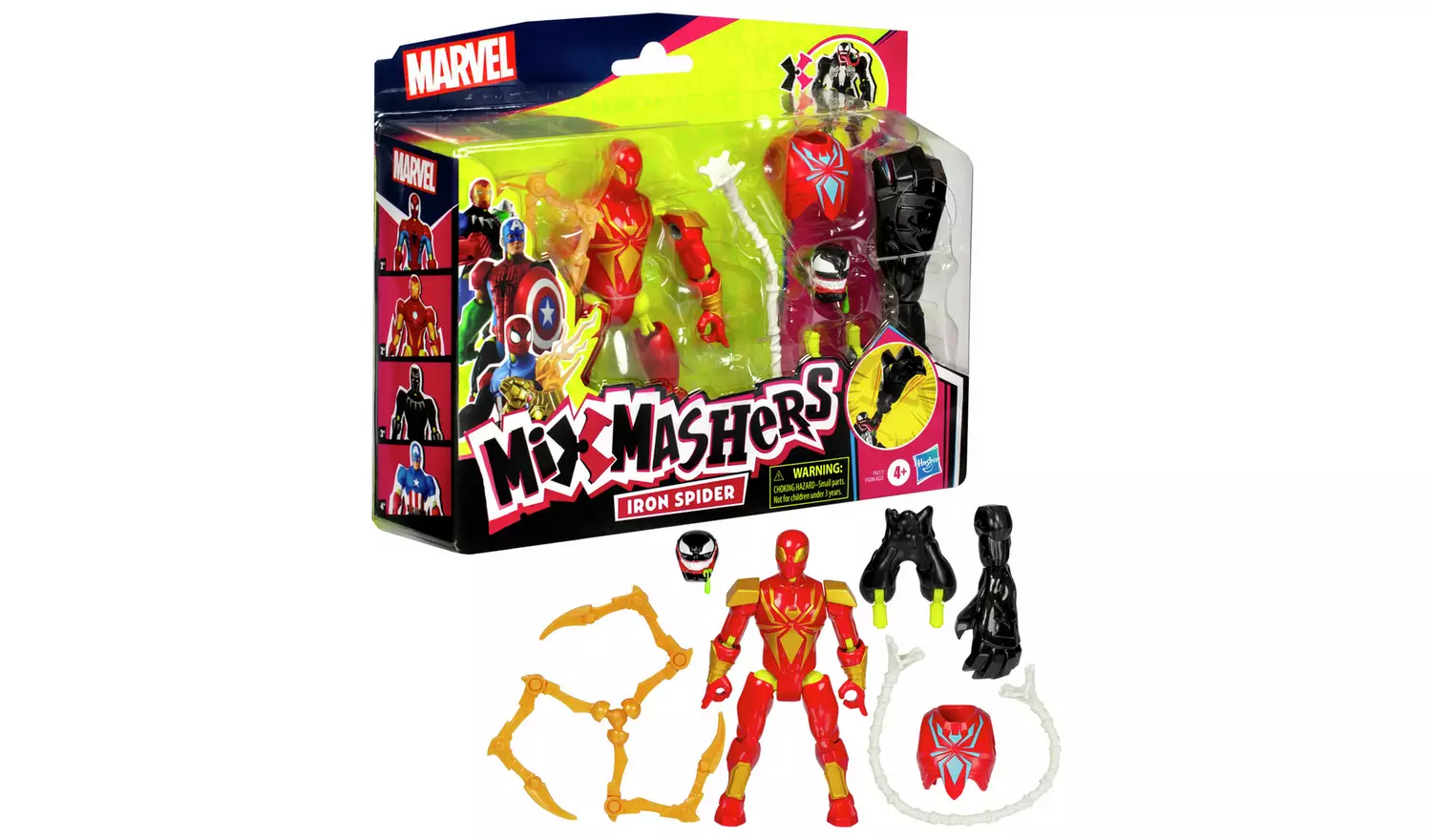 Mixmashers Marvel Iron Spider Figure