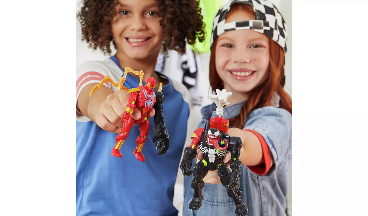 Mixmashers Marvel Iron Spider Figure