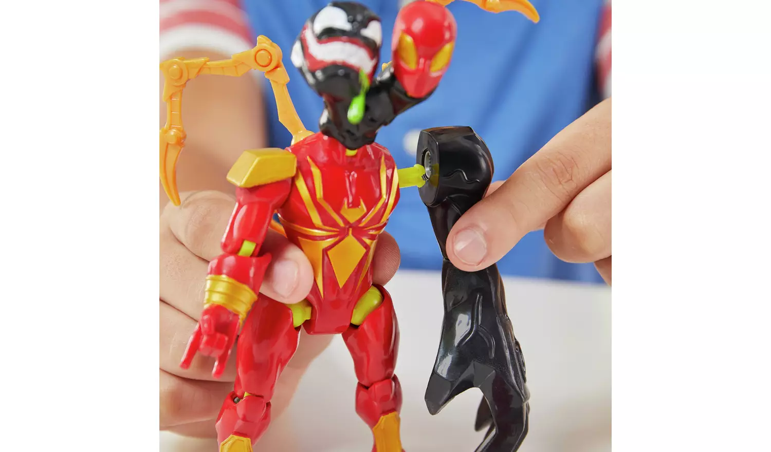 Mixmashers Marvel Iron Spider Figure