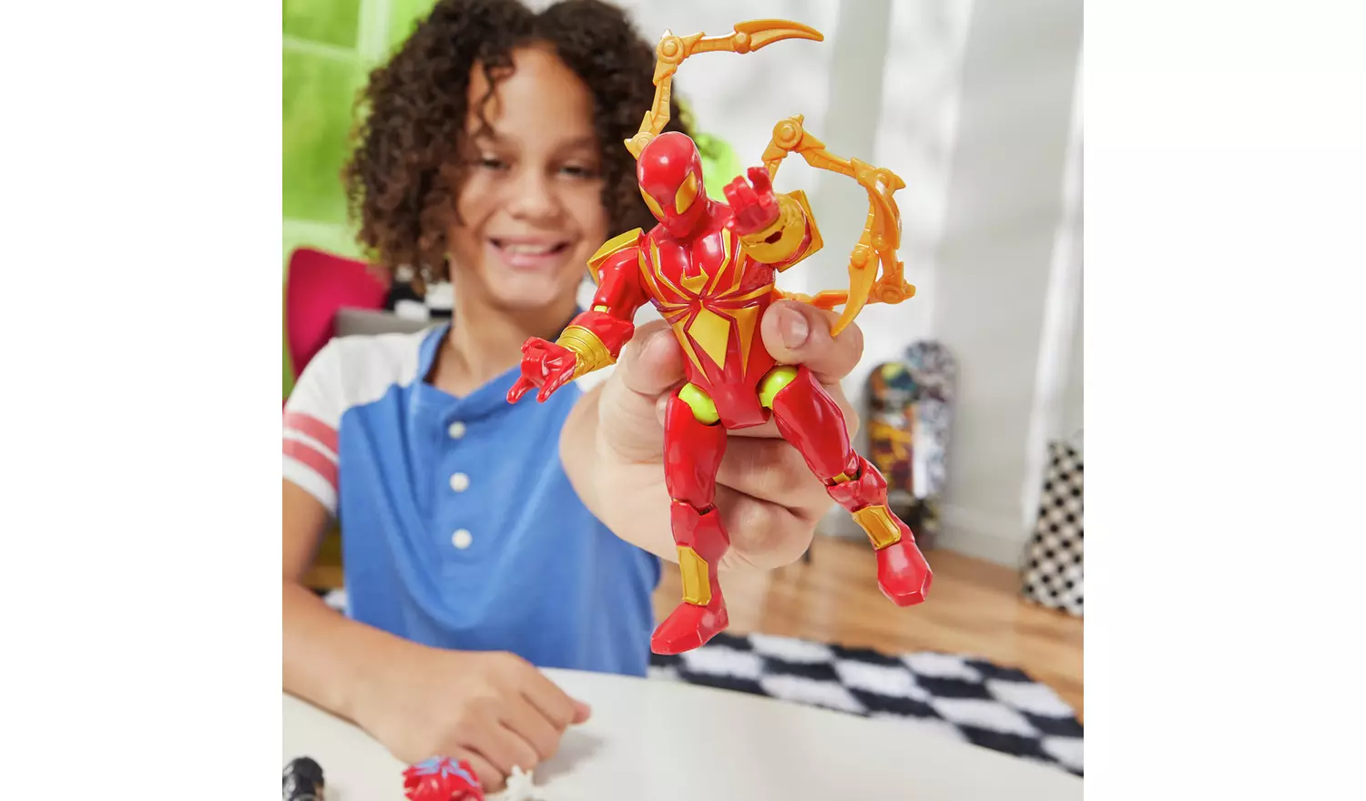 Mixmashers Marvel Iron Spider Figure