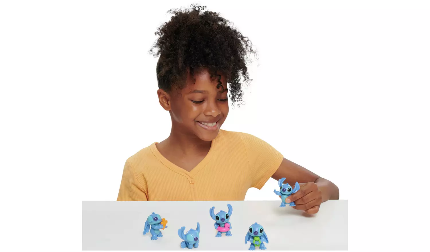 Disney Stitch Collectible Figure-Pack of 5