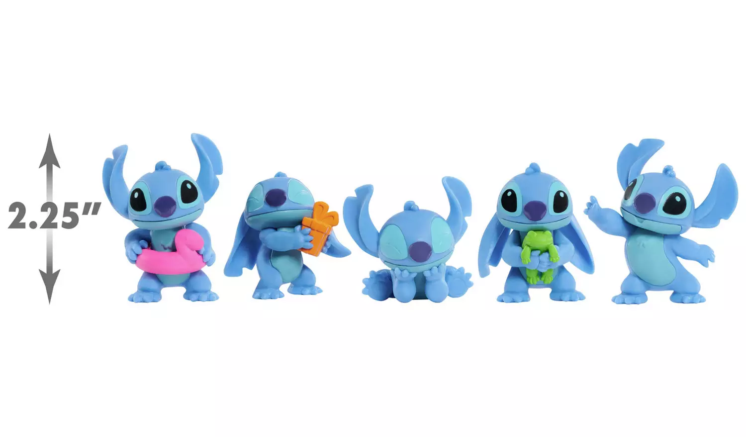Disney Stitch Collectible Figure-Pack of 5