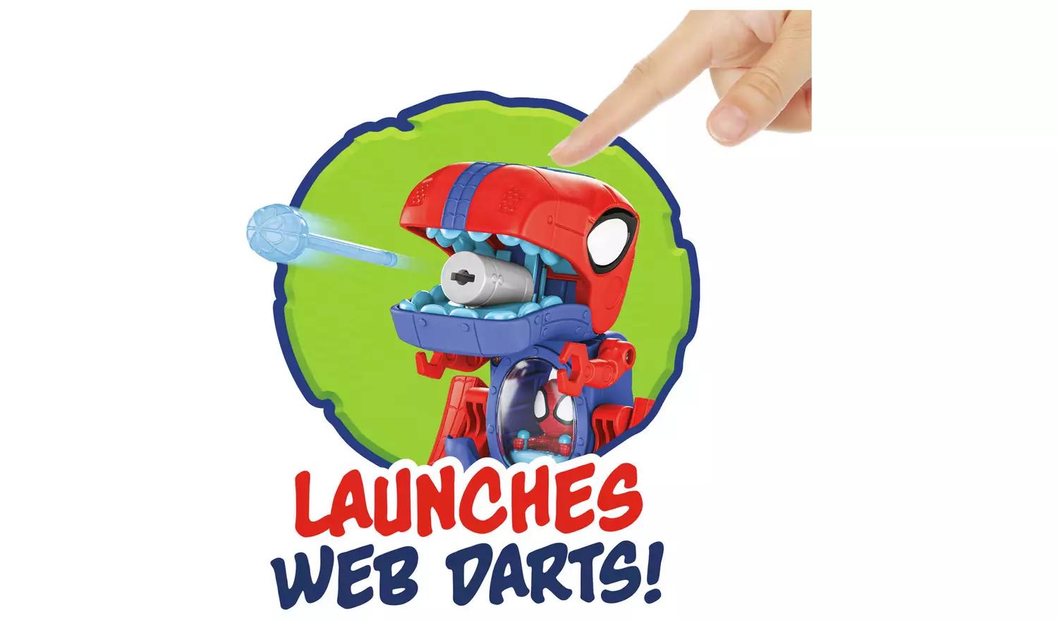 Spidey and His Amazing Friends Spidey-Rex Racer