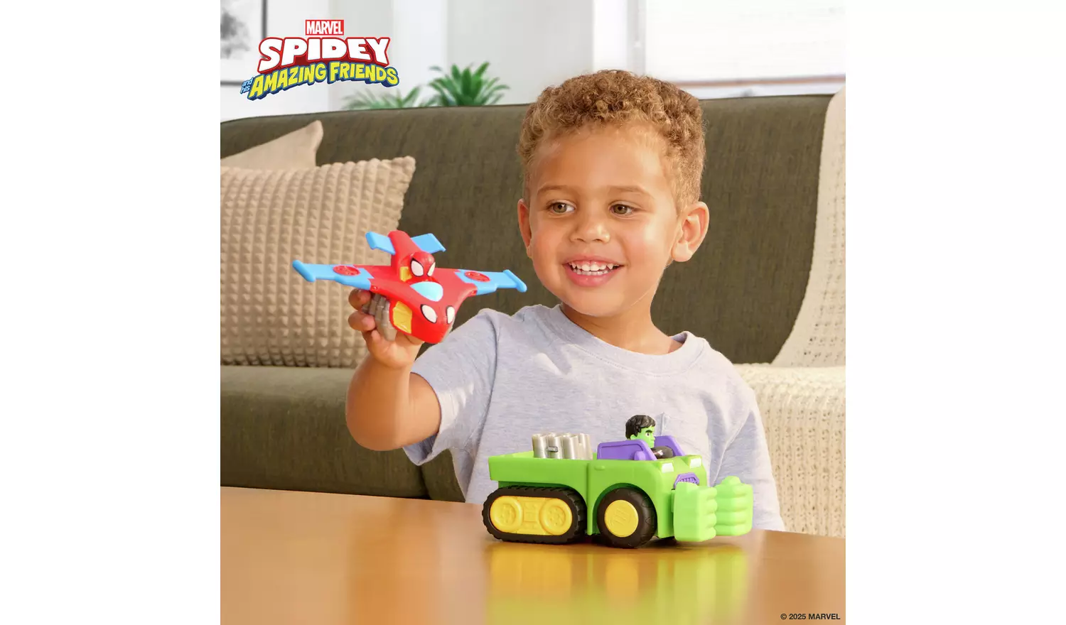 Marvel Spidey and His Amazing Friends Team Up Tank Vehicle