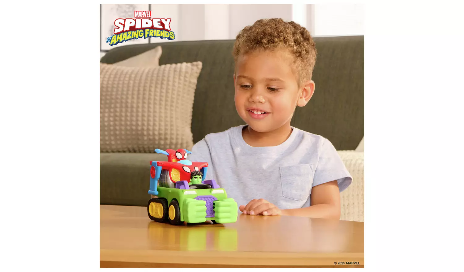 Marvel Spidey and His Amazing Friends Team Up Tank Vehicle