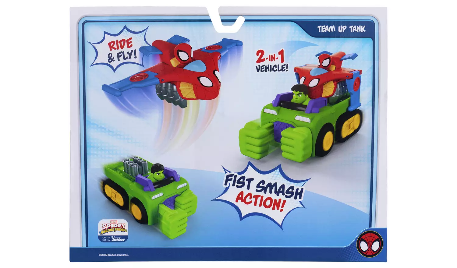 Marvel Spidey and His Amazing Friends Team Up Tank Vehicle