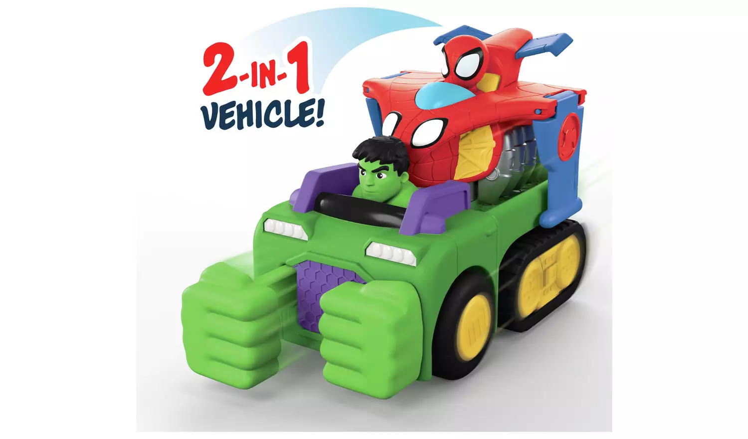 Marvel Spidey and His Amazing Friends Team Up Tank Vehicle