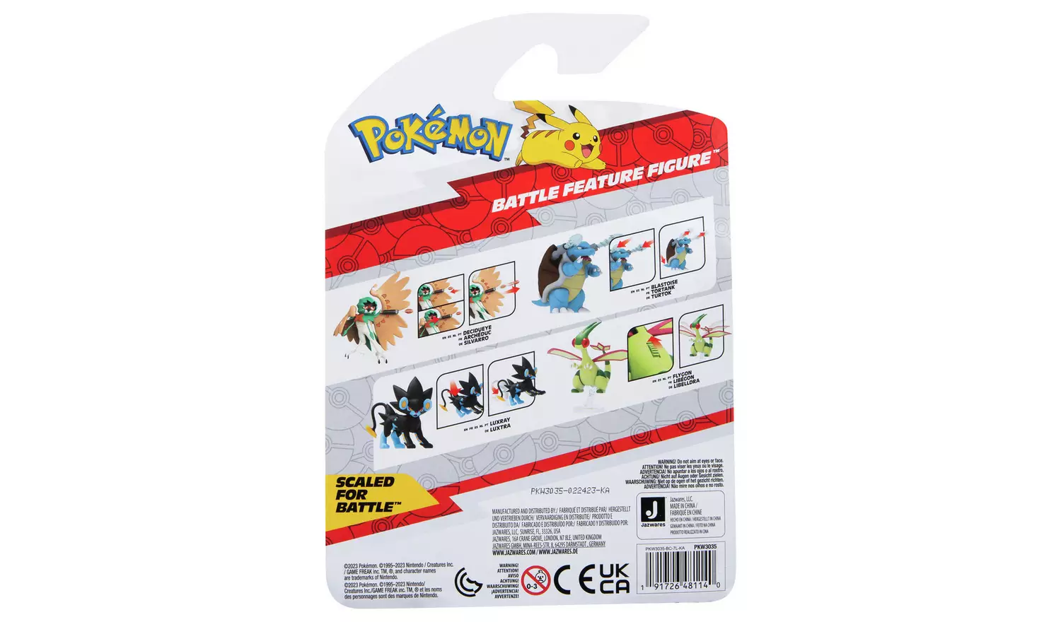 Pokemon Battle Feature Figure Blastoise