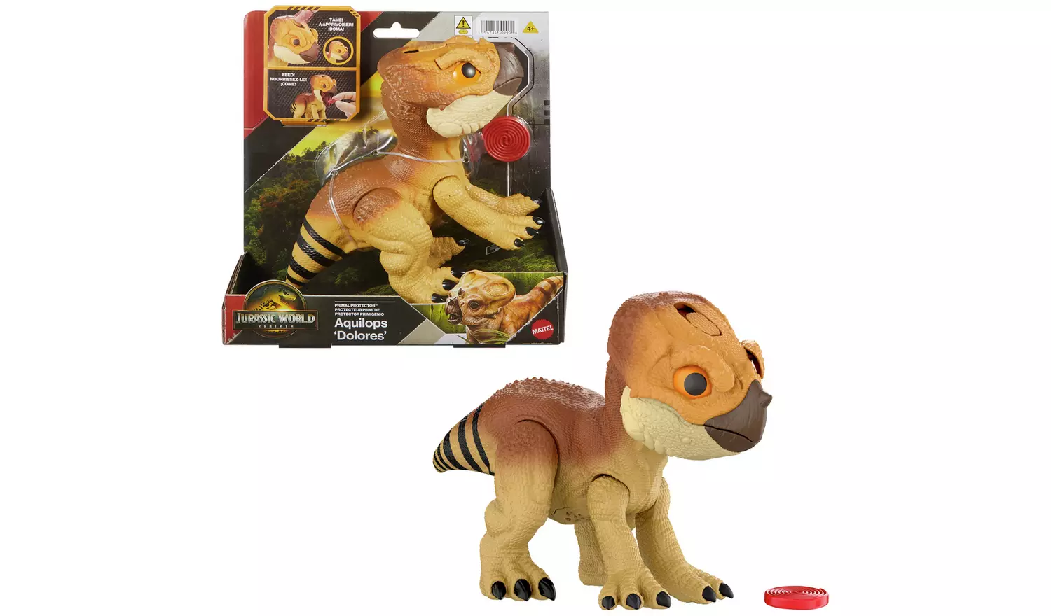 Jurassic World Aquilops Dolores Interactive Dinosaur Toy