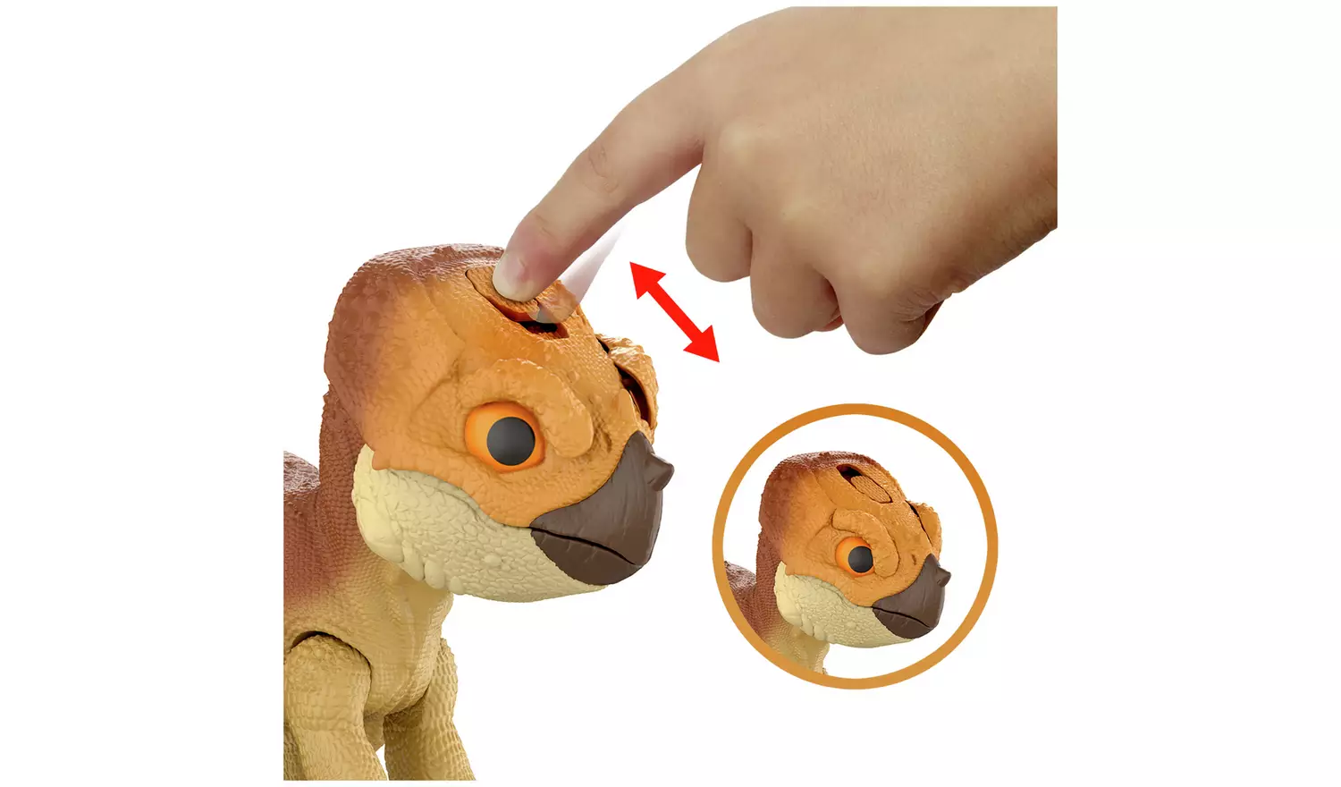 Jurassic World Aquilops Dolores Interactive Dinosaur Toy