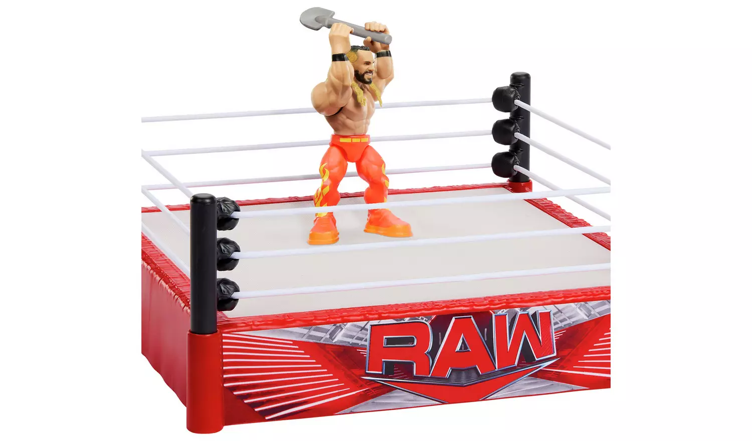 WWE Knuckle Crunchers Rebound RingPlayset & Figure