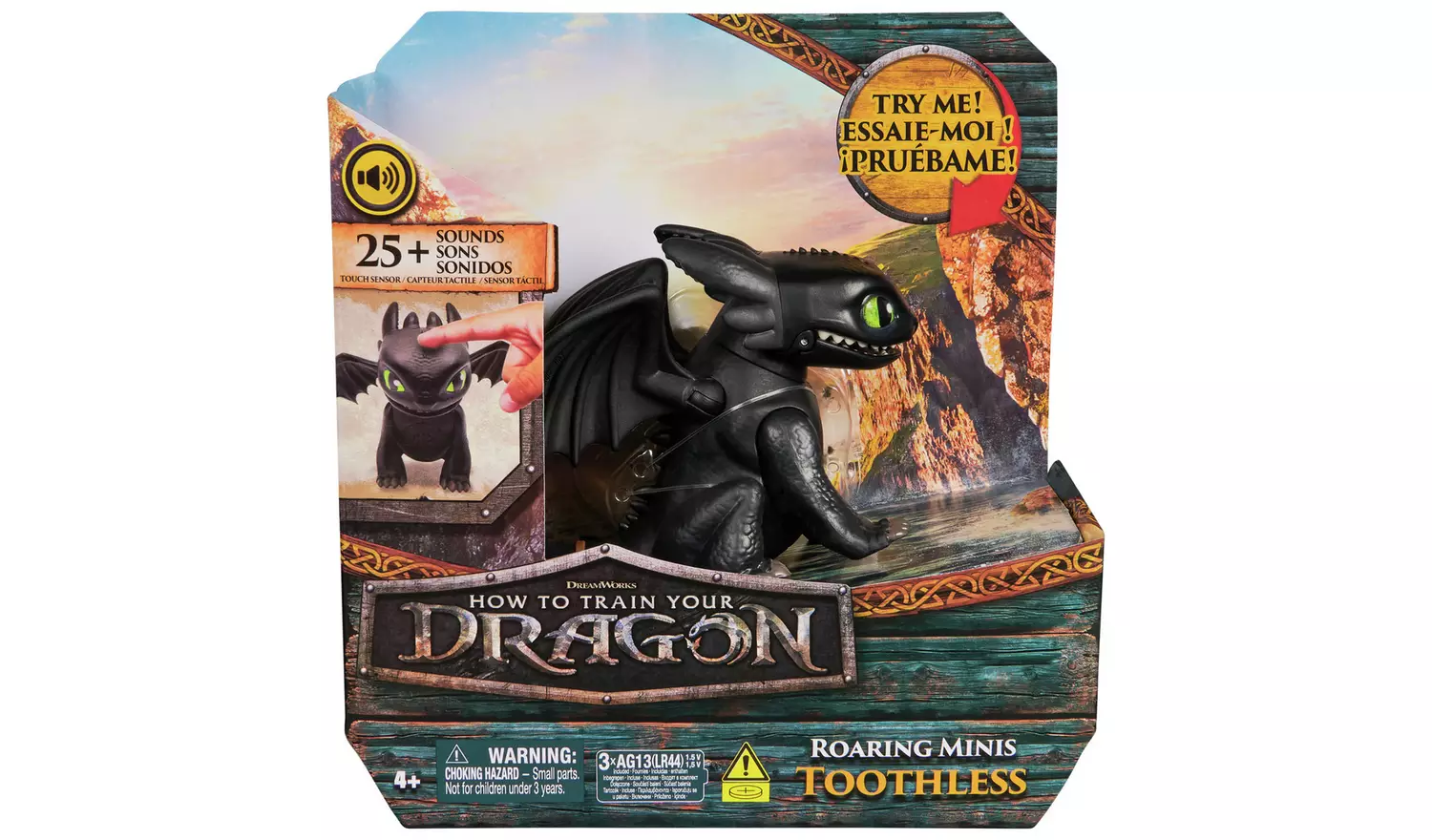How To Train Your Dragon Roaring Minis Toothless