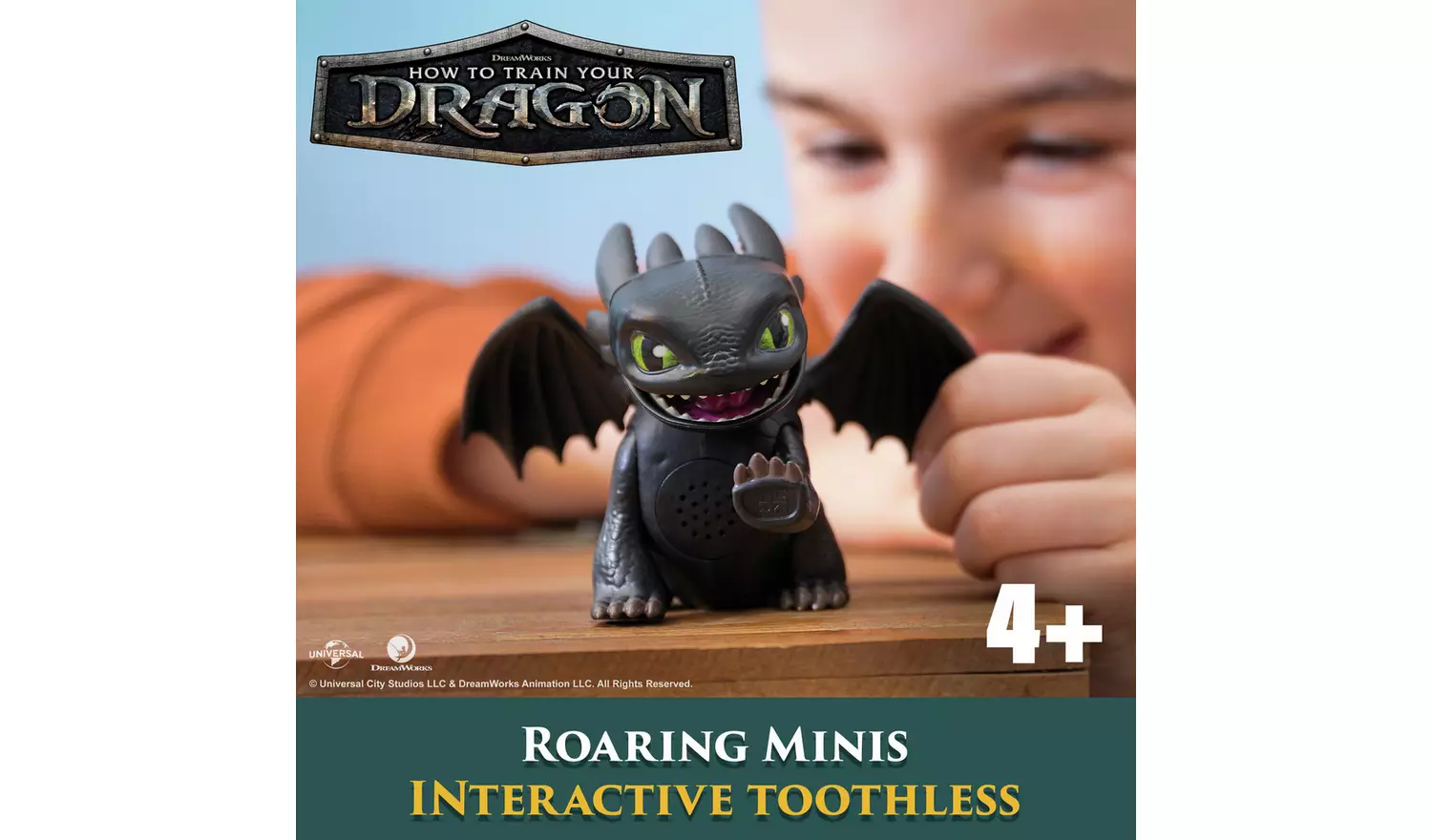 How To Train Your Dragon Roaring Minis Toothless