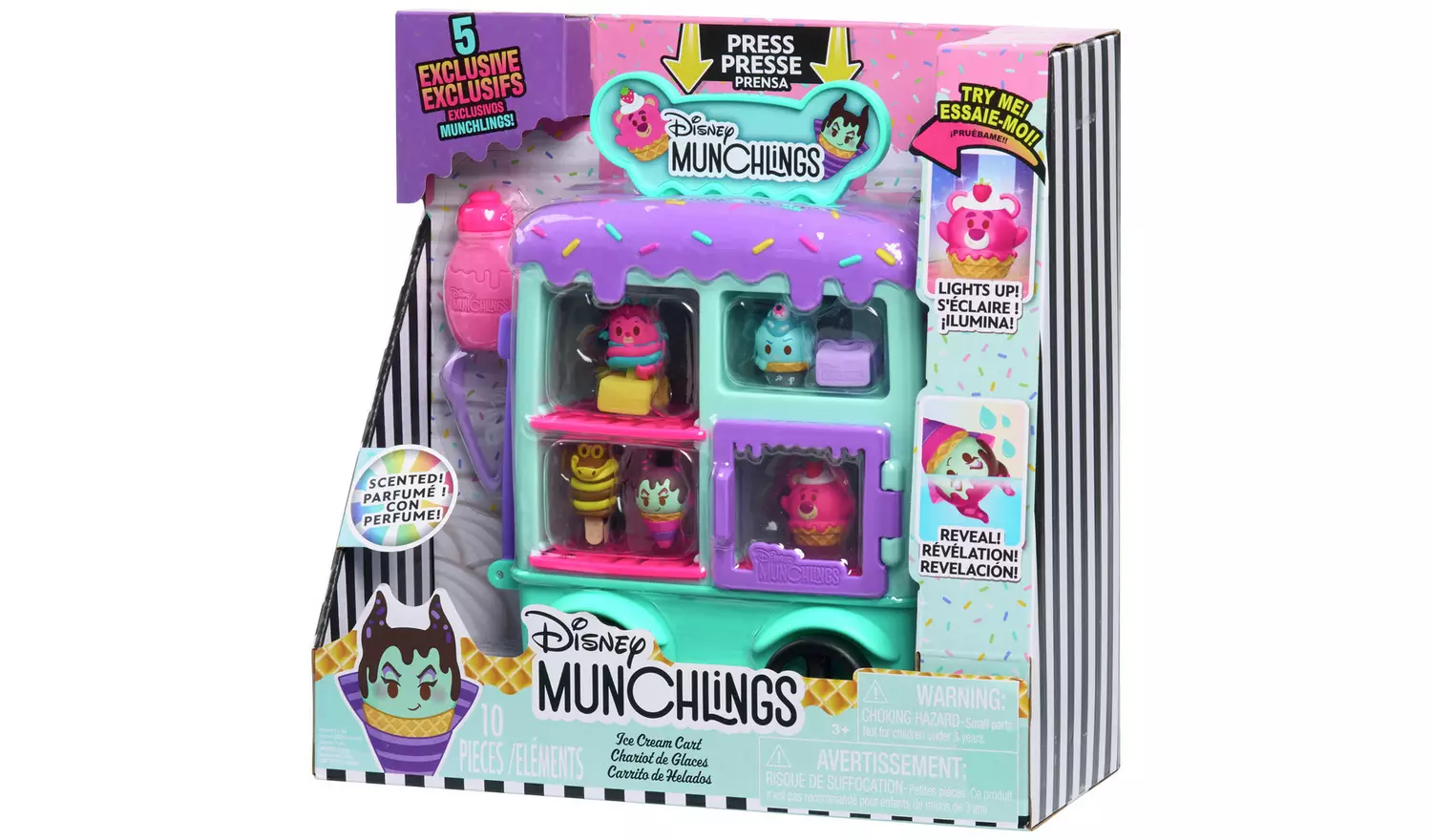 Disney Munchlings Magic FX Ice Cream Cart