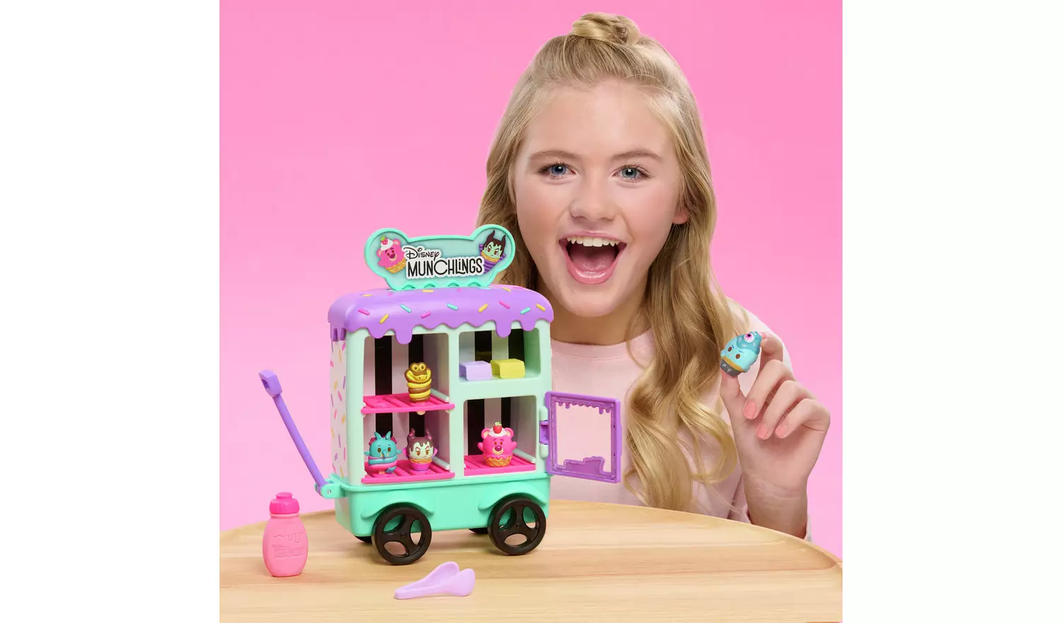 Disney Munchlings Magic FX Ice Cream Cart