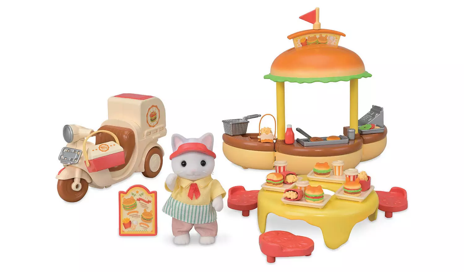 Sylvanian Families Hamburger Stand