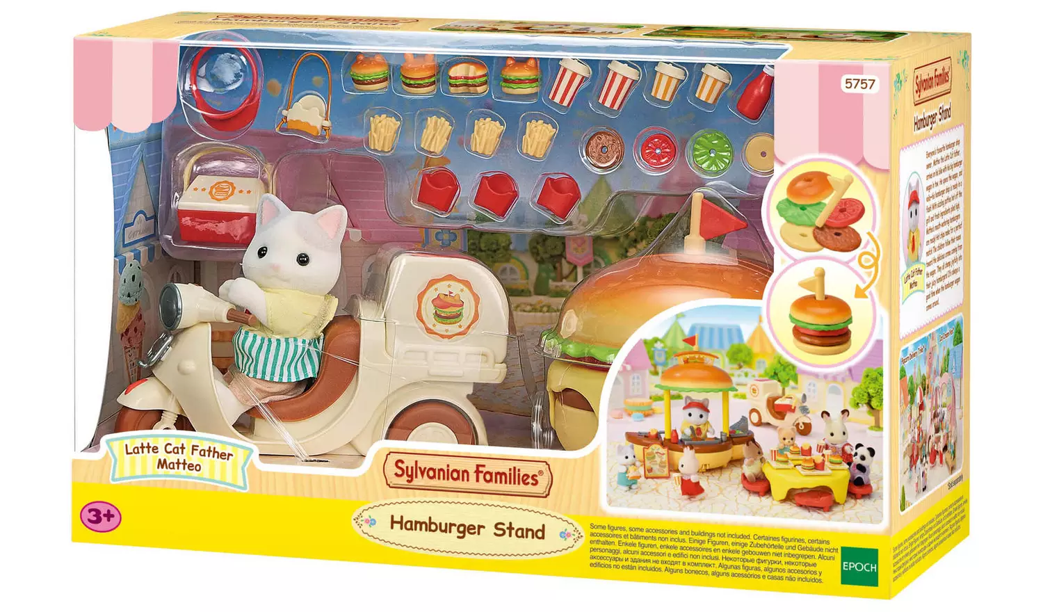 Sylvanian Families Hamburger Stand
