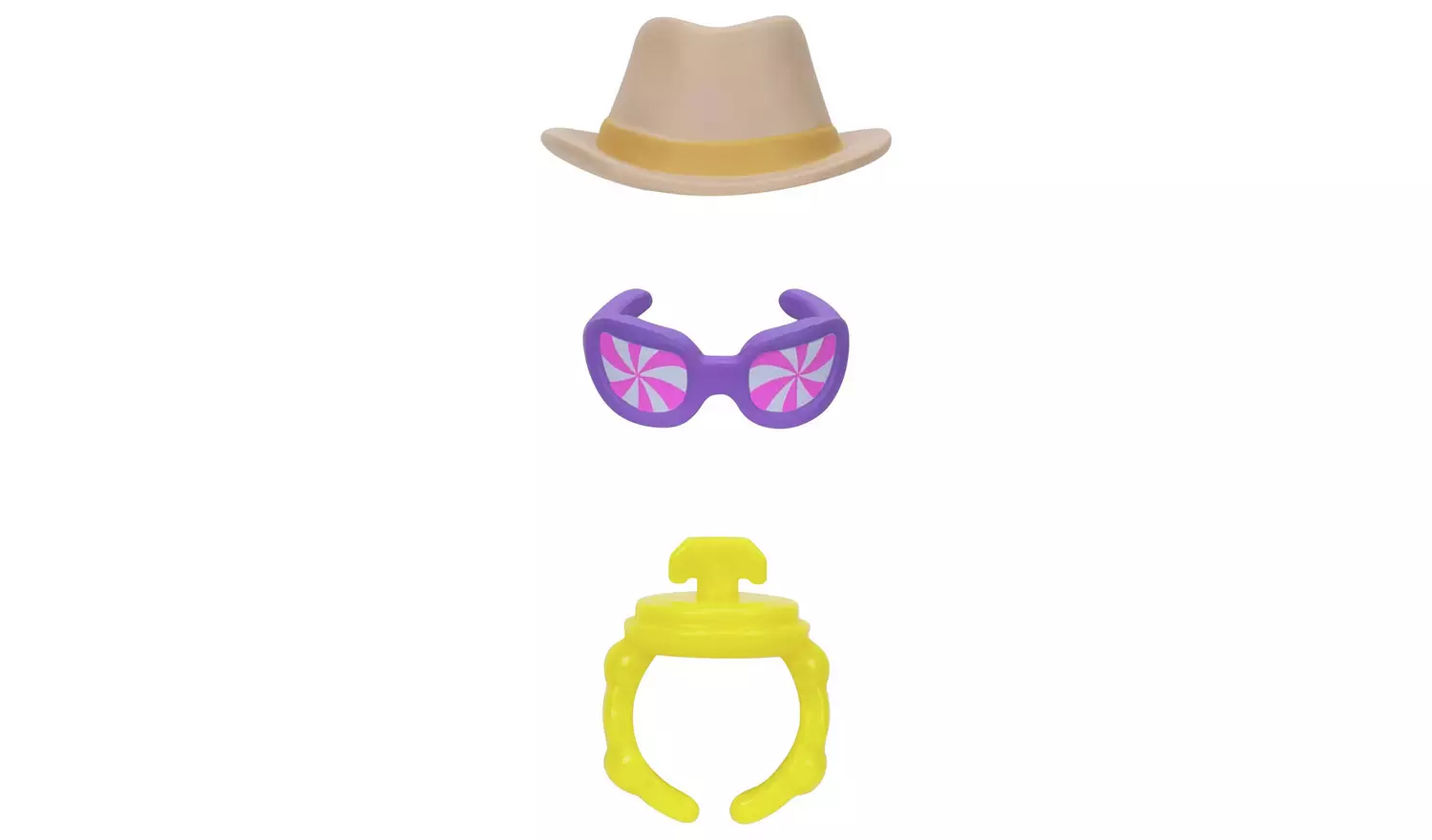 Squish-a-longs 8 Pack, Series 1 Style 1 - 1 Inch Mini Squish