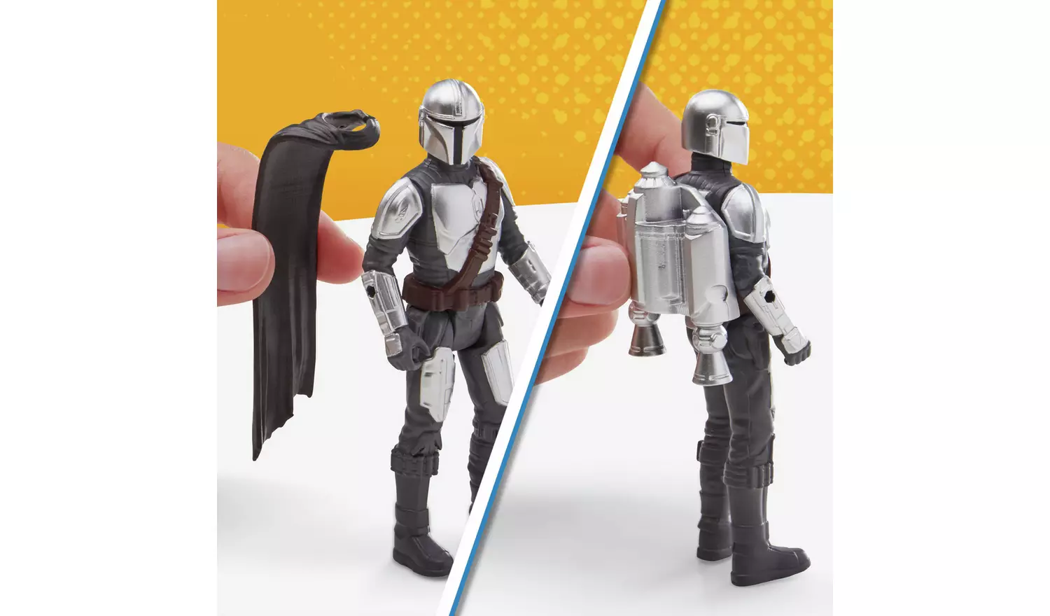 Star Wars Epic Hero The Mandalorian N-1 Starfighter Set