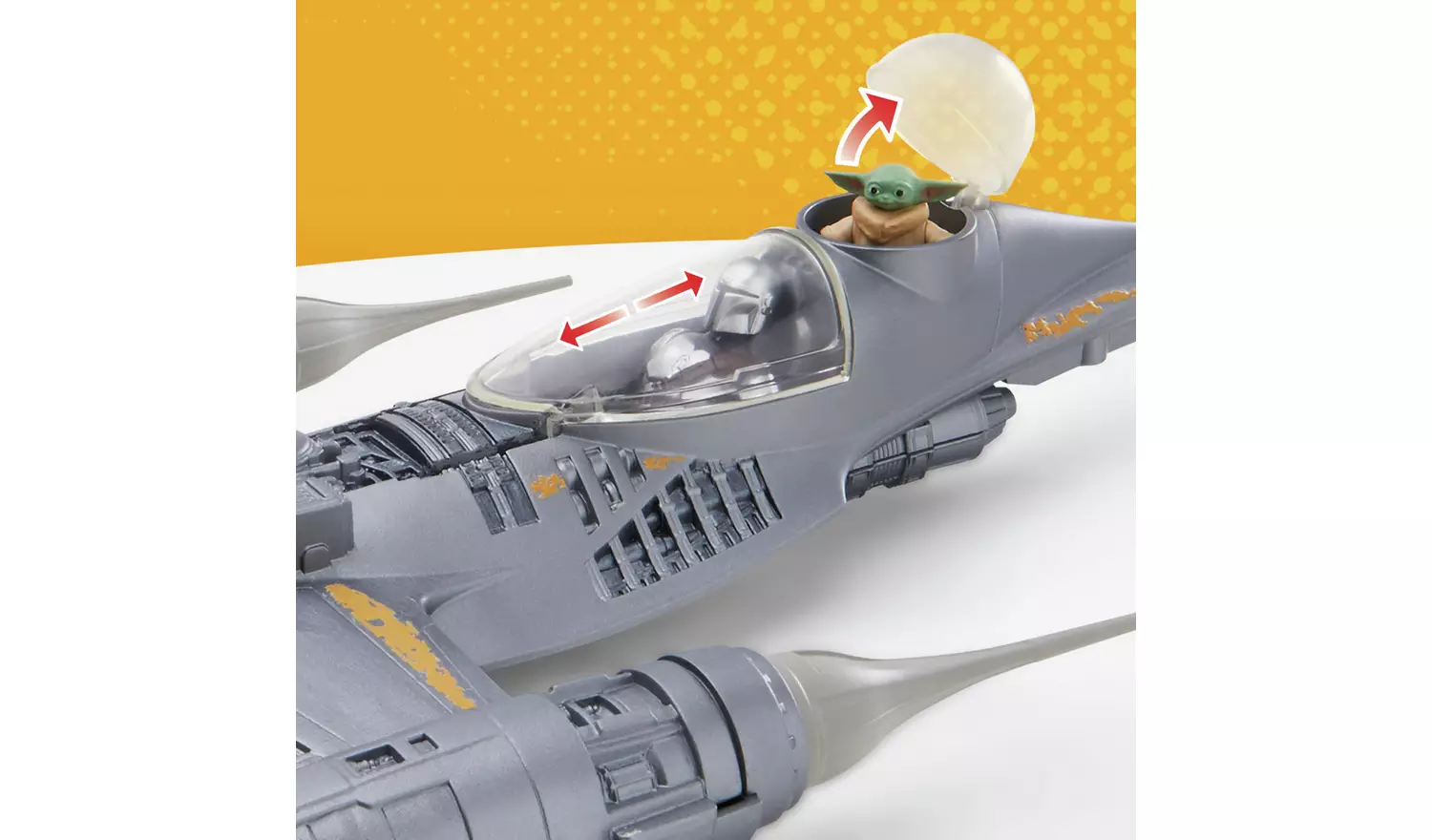 Star Wars Epic Hero The Mandalorian N-1 Starfighter Set