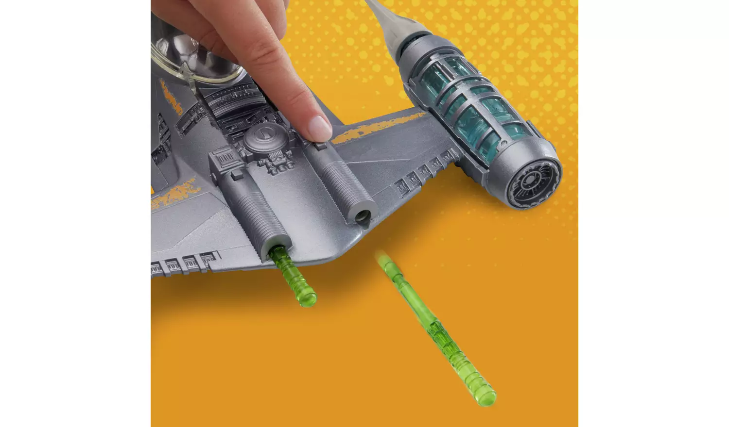 Star Wars Epic Hero The Mandalorian N-1 Starfighter Set