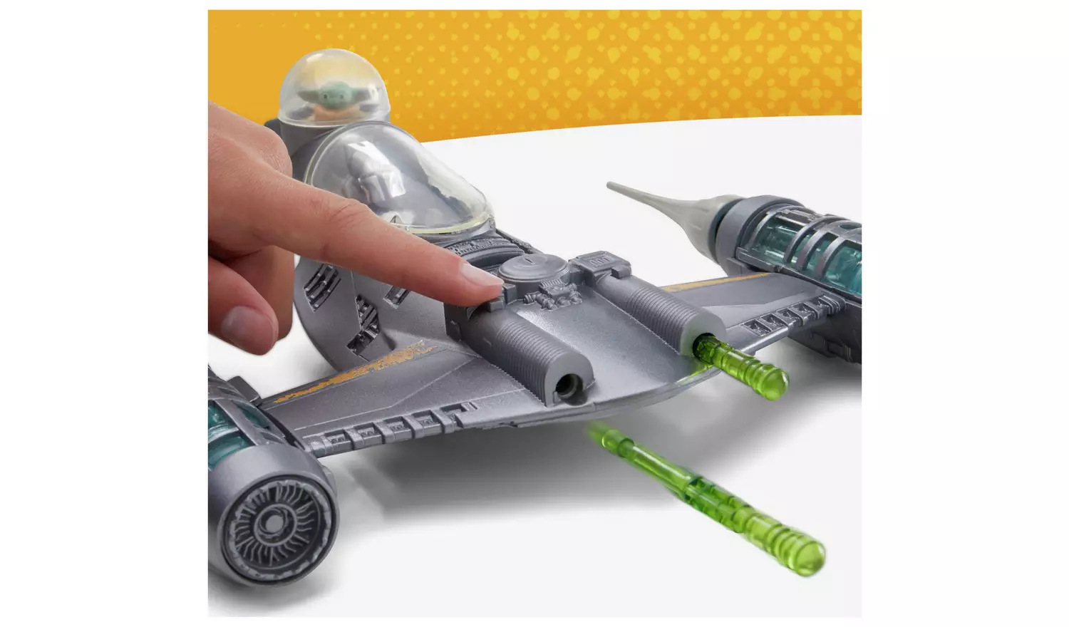 Star Wars Epic Hero The Mandalorian N-1 Starfighter Set