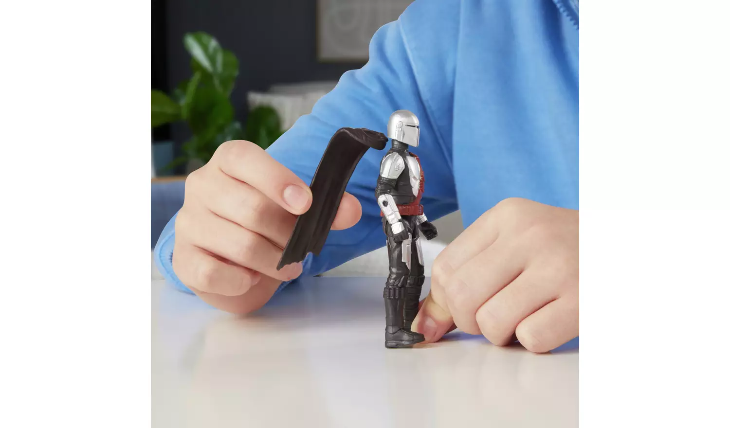 Star Wars Epic Hero The Mandalorian N-1 Starfighter Set