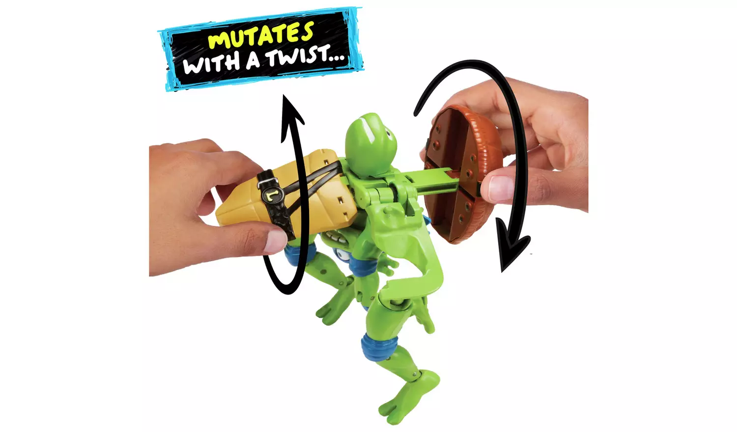 Teenage Mutant Ninja Turtles Pet To Ninja Leonardo Figure