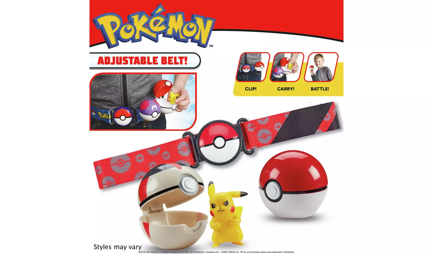 Pokemon Clip 'N' Go Poke Ball Belt