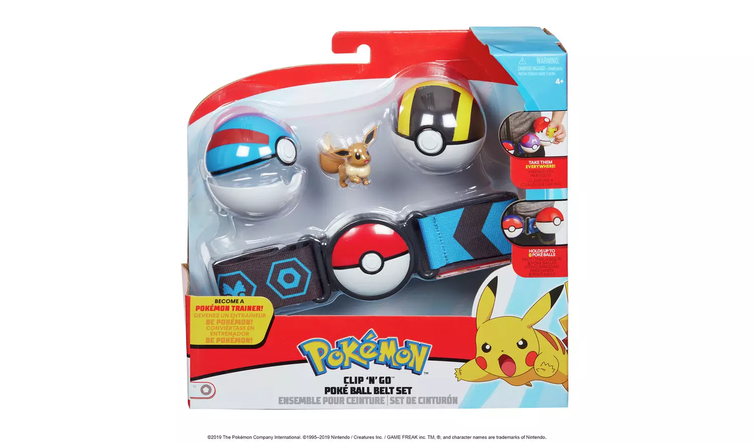 Pokemon Clip 'N' Go Poke Ball Belt