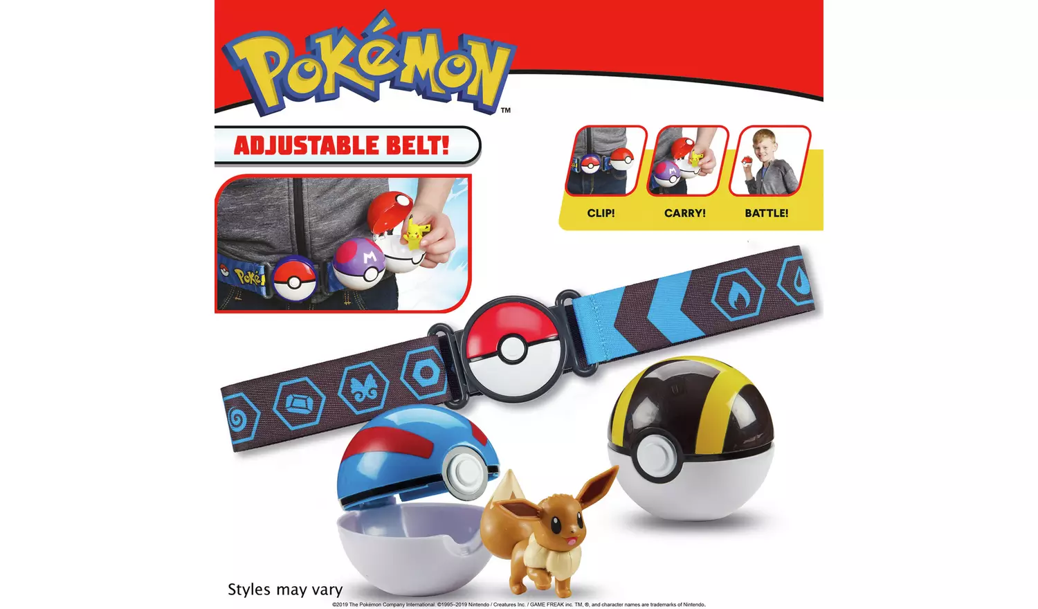 Pokemon Clip 'N' Go Poke Ball Belt