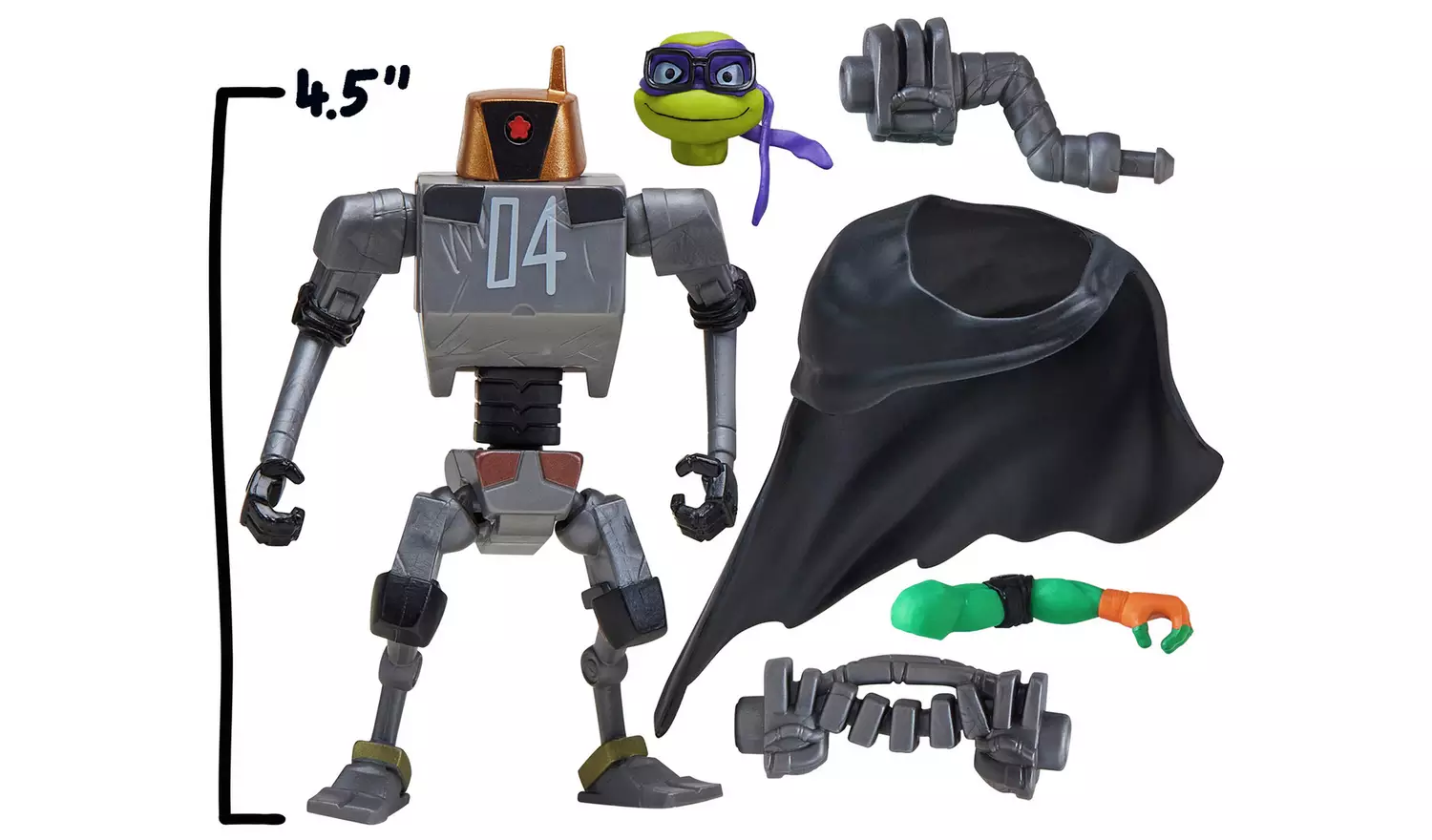 Teenage Mutant Ninja Turtle Mix N Match Mechazoid Figure