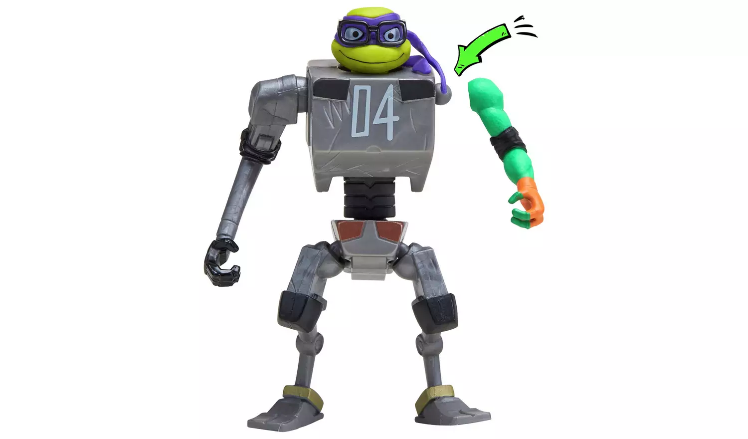 Teenage Mutant Ninja Turtle Mix N Match Mechazoid Figure