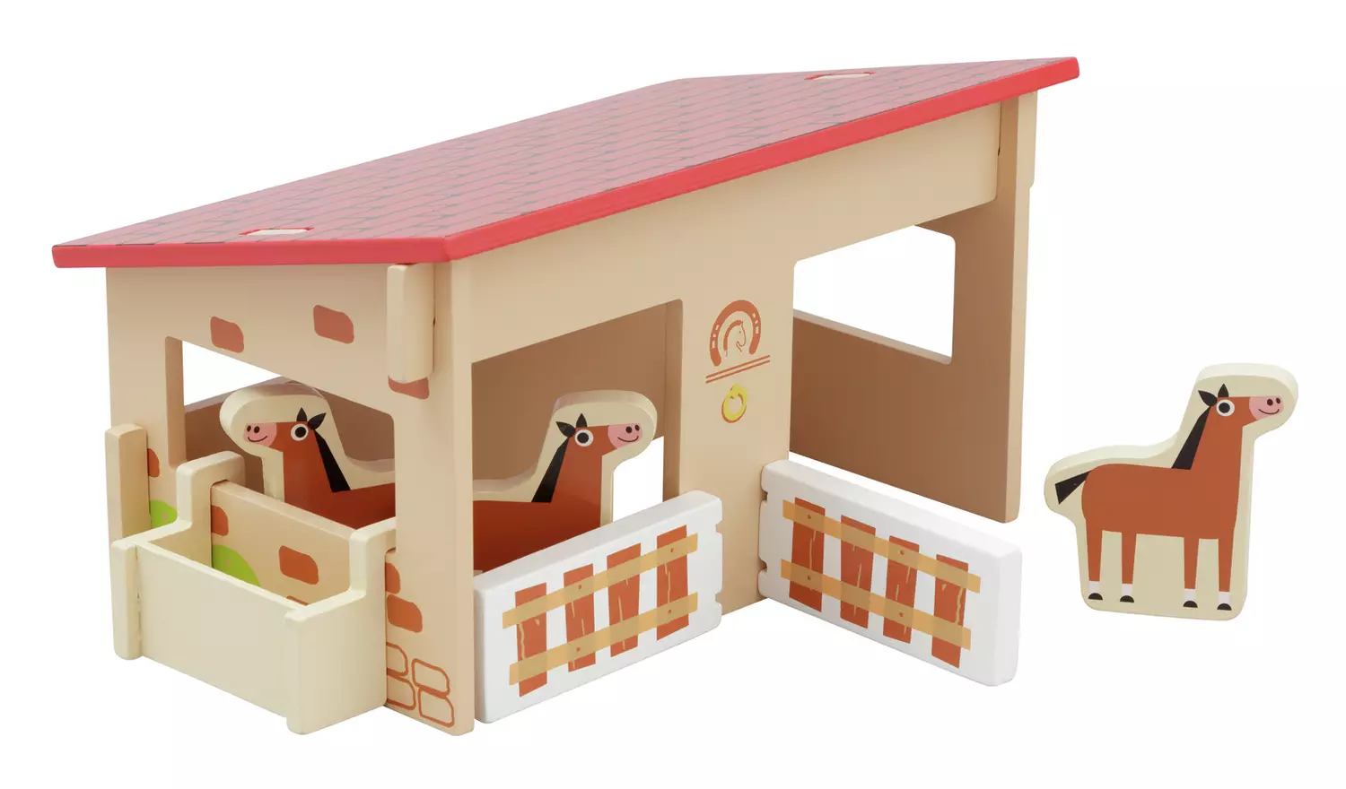 Chad Valley Wooden Farm - 40 Piece Set