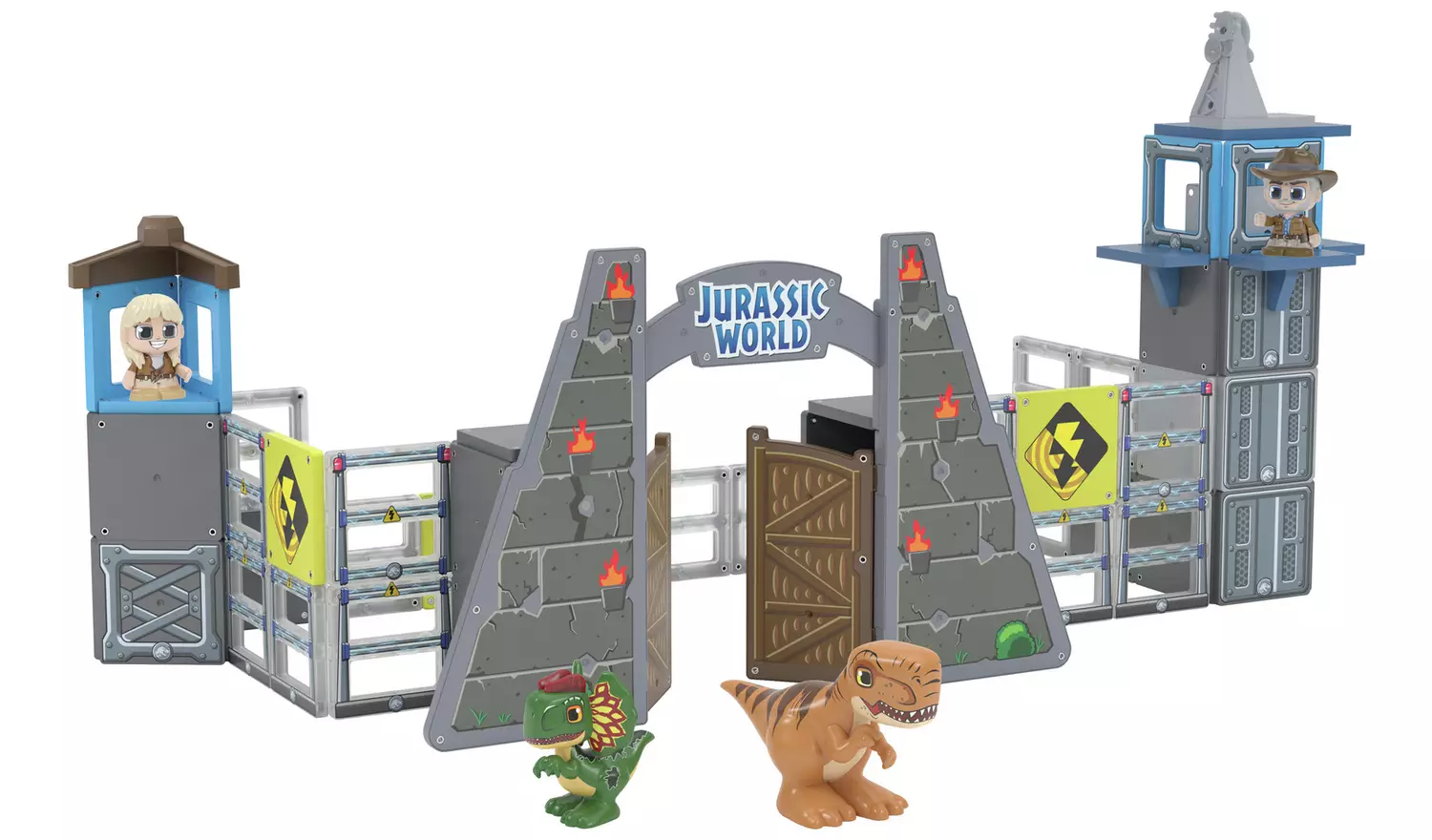 Tile Town Jurassic World Park Playset