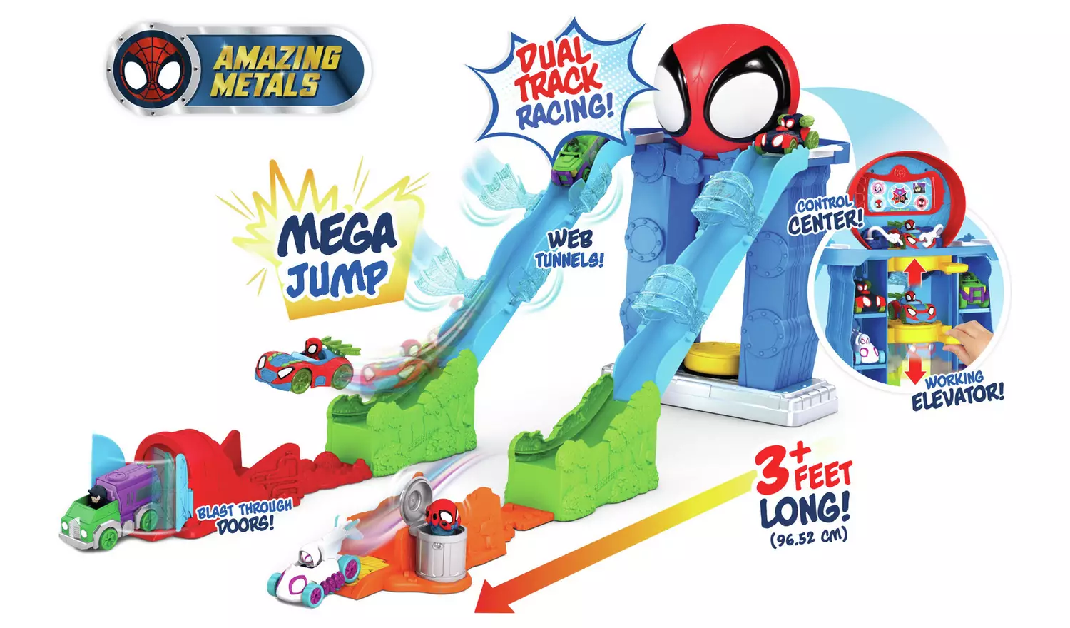 Marvel Spidey and His Amazing Friends Mega Jump HQ Track