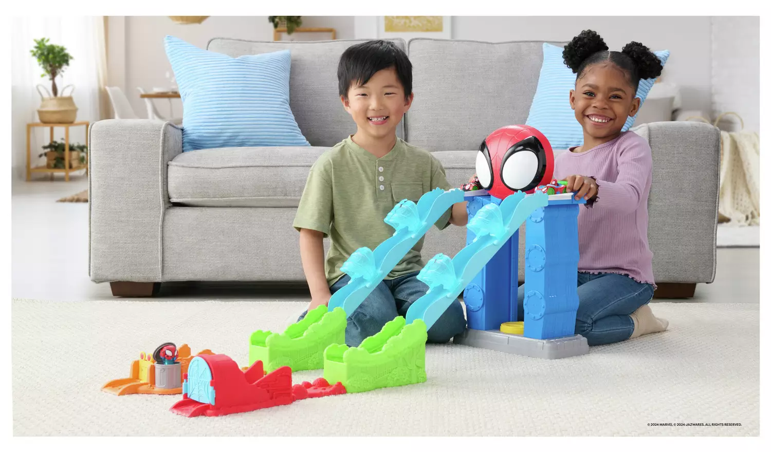 Marvel Spidey and His Amazing Friends Mega Jump HQ Track