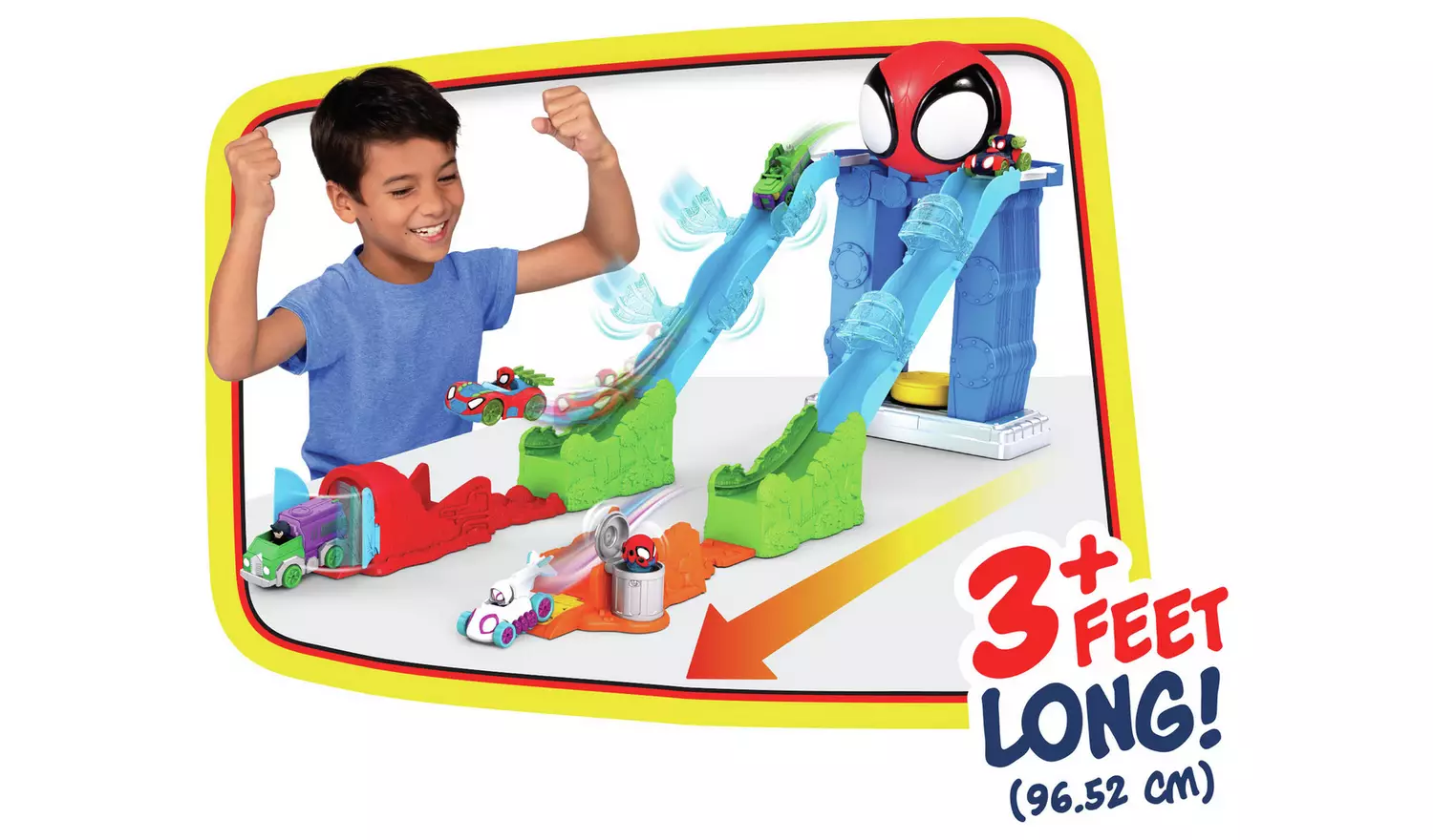 Marvel Spidey and His Amazing Friends Mega Jump HQ Track